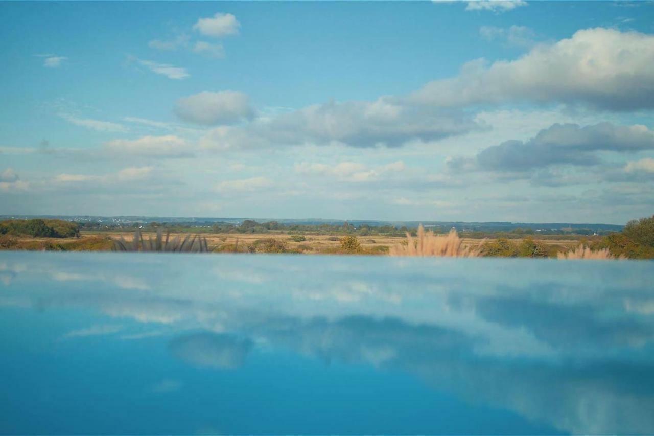 Villa De Luxe Avec Piscine, Vue Imprenable Séné Exterior foto