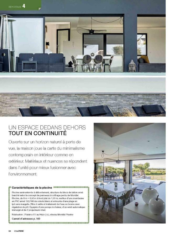 Villa De Luxe Avec Piscine, Vue Imprenable Séné Exterior foto